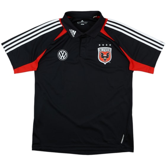 2012-13 DC United adidas Formotion Polo Shirt - 8/10 - (M/L)