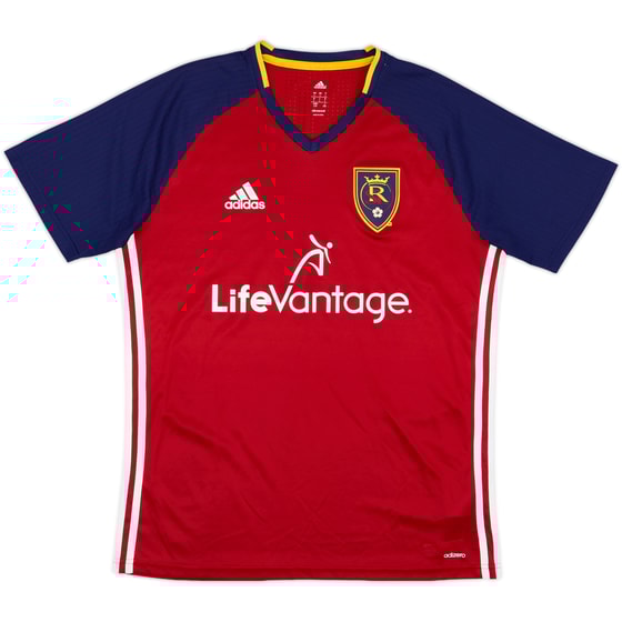 2015 Real Salt Lake Authentic Home Shirt - 9/10 - (L)