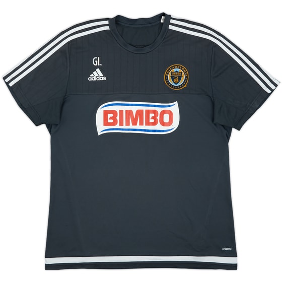 2014 Philadelphia Union Staff Issue adidas Training Shirt GL - 6/10 - (M)