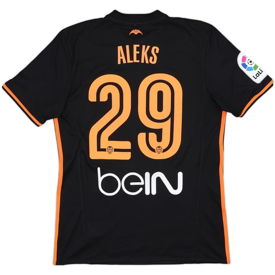 2016-17 Valencia Away Shirt Aleks #29 - 7/10 - (M)