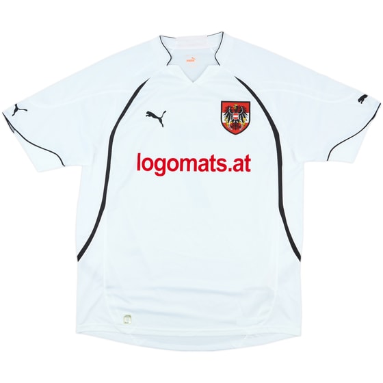 2010-12 Austria Match Issue Away Shirt #7