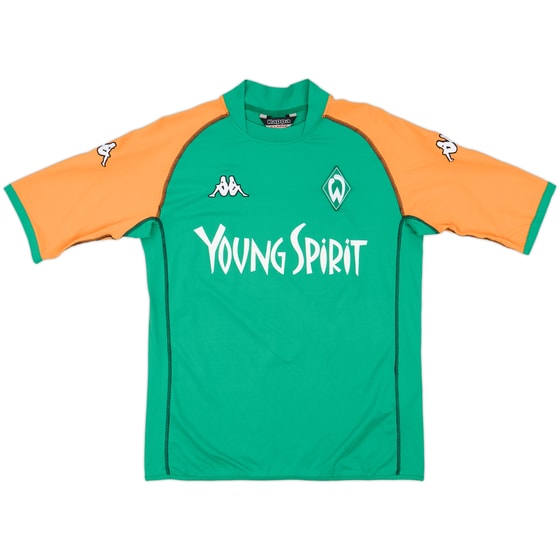 2003-04 Werder Bremen Home Shirt - 10/10 - (XL)