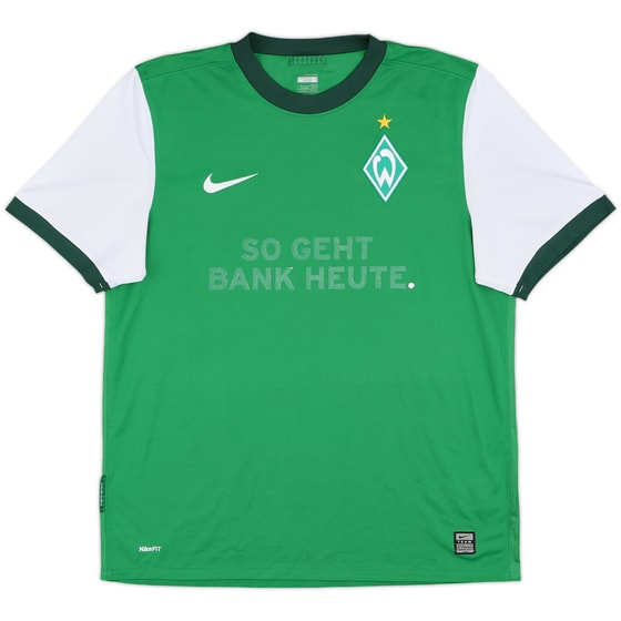 2009-10 Werder Bremen Home Shirt - 4/10 - (L)
