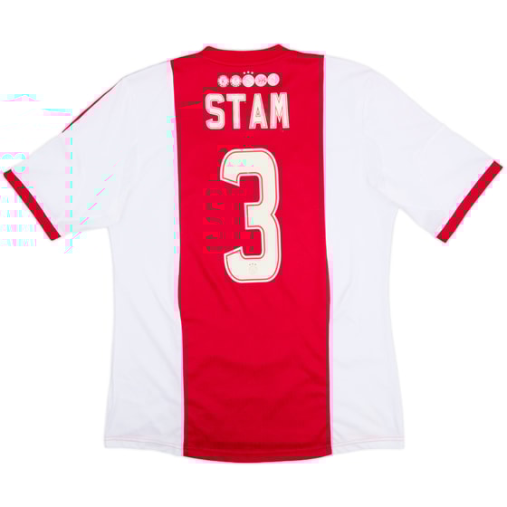 2013-14 Ajax Home Shirt Stam #3 - 4/10 - (L)