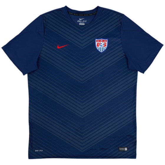 2014-15 USA Nike Training Shirt - 9/10 - (XL)