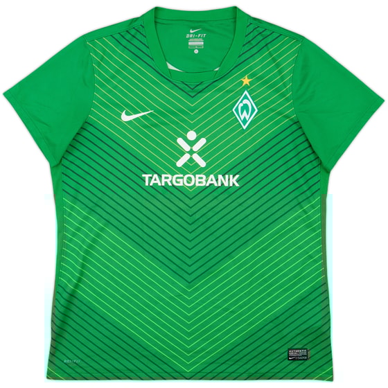 2011-12 Werder Bremen Home Shirt - 8/10 - (Women's L)