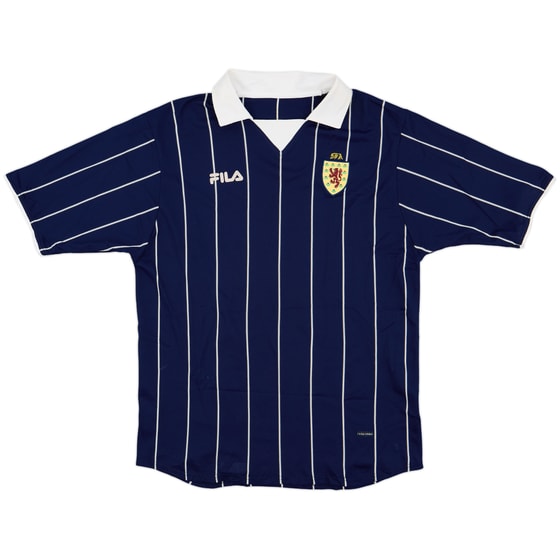 2002-03 Scotland Home Shirt - 8/10 - (L)