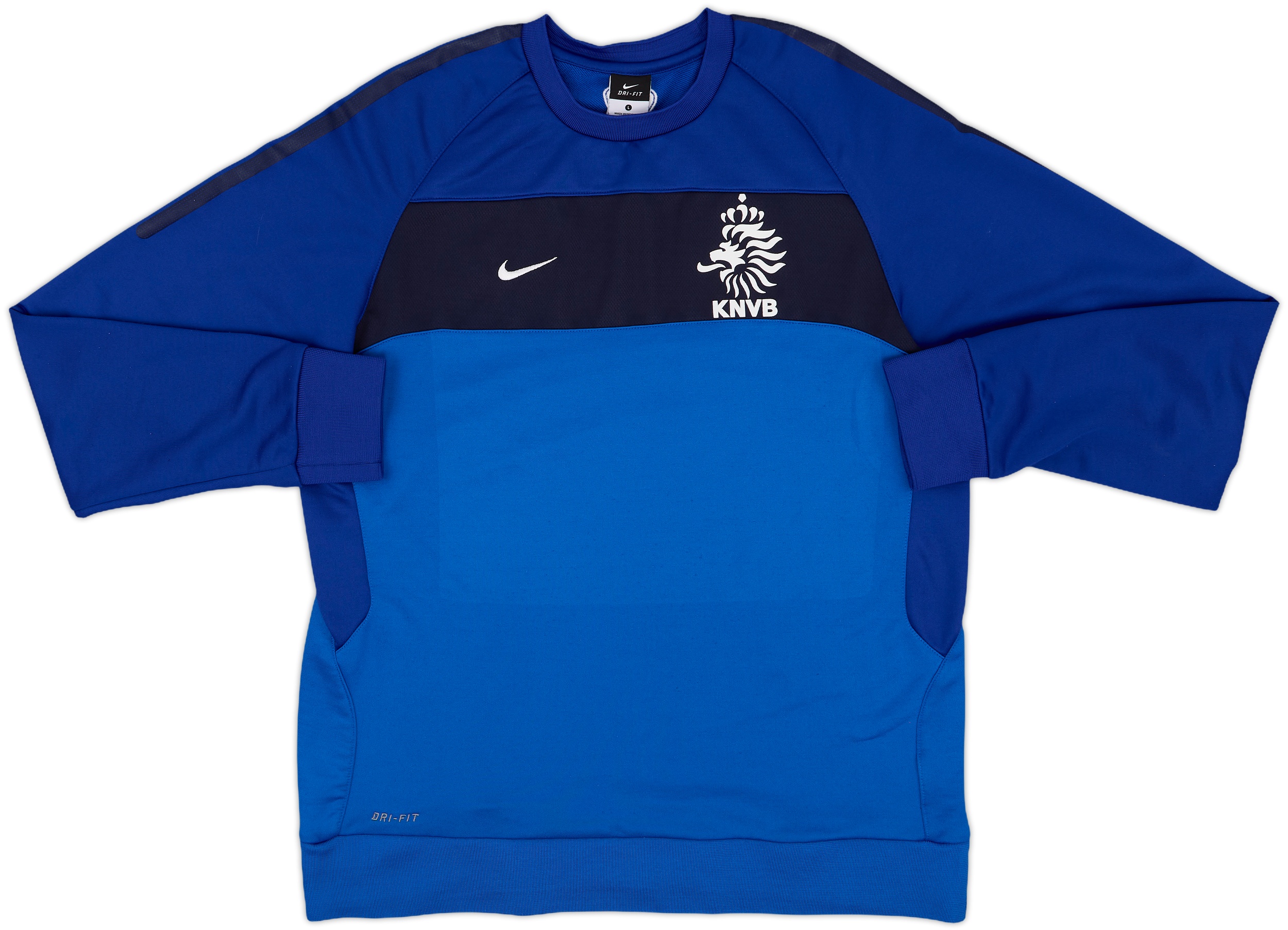 2010-11 Netherlands Nike Sweat Top - 8/10 - (L)