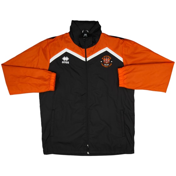 2017-18 Blackpool Errea Hooded Rain Jacket - 10/10 - (XL)