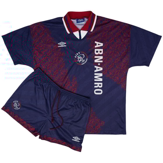 1994-95 Ajax Away Shirt & Shorts - 9/10 - (XL)