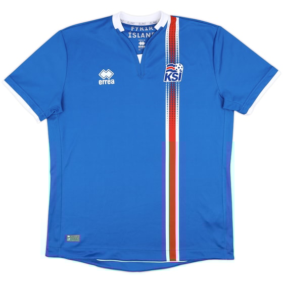 2016-18 Iceland Home Shirt - 10/10 - (L)
