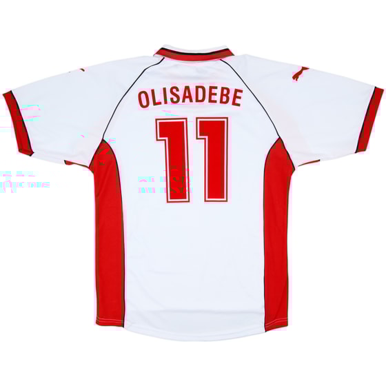 1999-00 Poland Home Shirt Olisadebe #11 - 9/10 - (L)