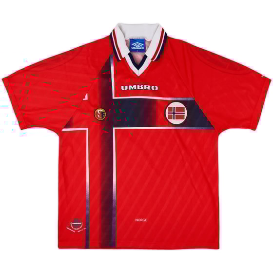 1997-98 Norway Home Shirt #10 - 4/10 - (M)