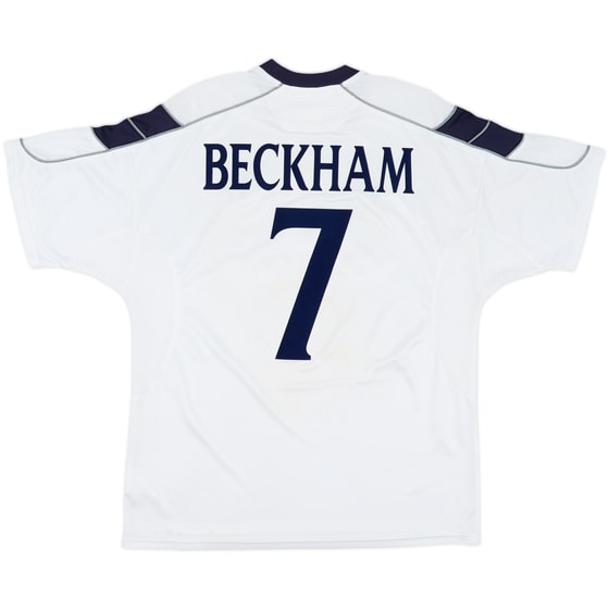 2000-01 Manchester United Away Shirt Beckham #7 - 8/10 - (XL)