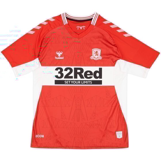 2021-22 Middlesbrough Home Shirt - 8/10 - (L)