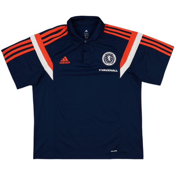2013-14 Scotland adidas Polo Shirt - 7/10 - (XL)