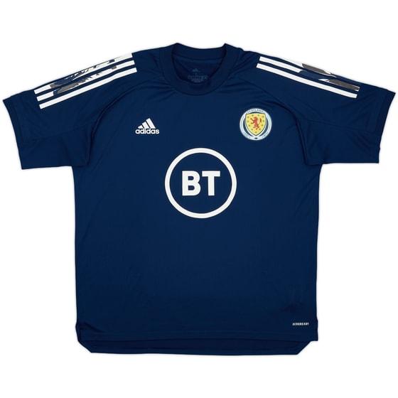 2020-21 Scotland adidas Training Shirt - 4/10 - (L)