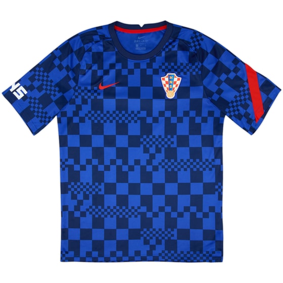 2020-21 Croatia Nike Training Shirt - 9/10 - (M)