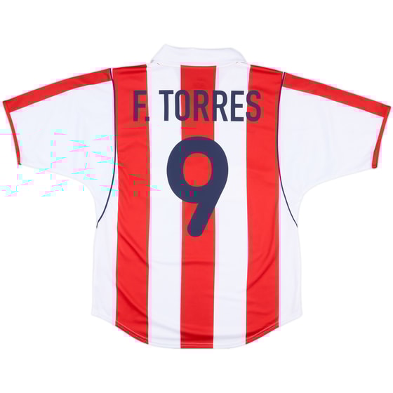 2001-02 Atletico Madrid Home Shirt F.Torres #9 - 8/10 - (M)