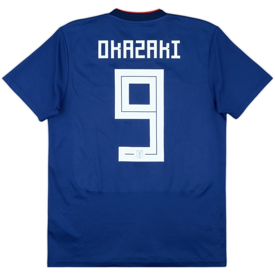 2018-19 Japan Home Shirt Okazaki #9 - 9/10 - (M)