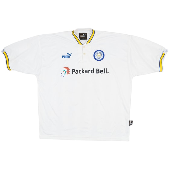1996-98 Leeds United Home Shirt - 5/10 - (XL)