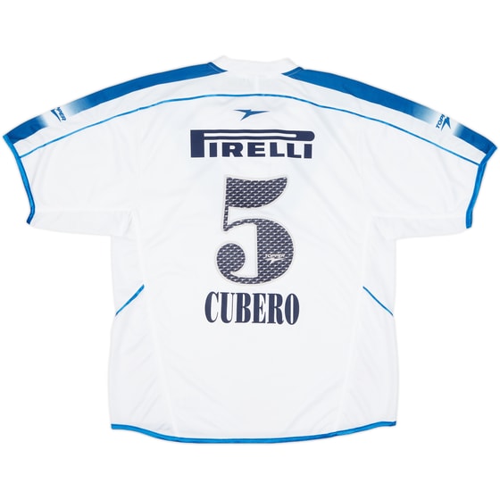 2005-06 Velez Sarsfield Home Shirt Cubero #5 - 9/10 - (M)