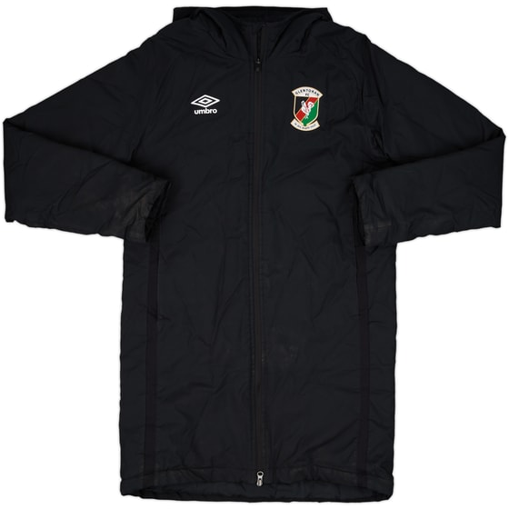2018-19 Glentoran Umbro Padded Bench Coat - 7/10 - (M)