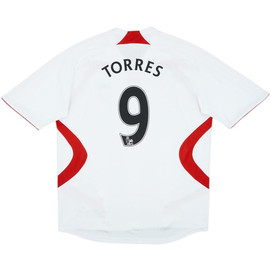 2007-08 Liverpool Away Shirt Torres #9 - 7/10 - (L)