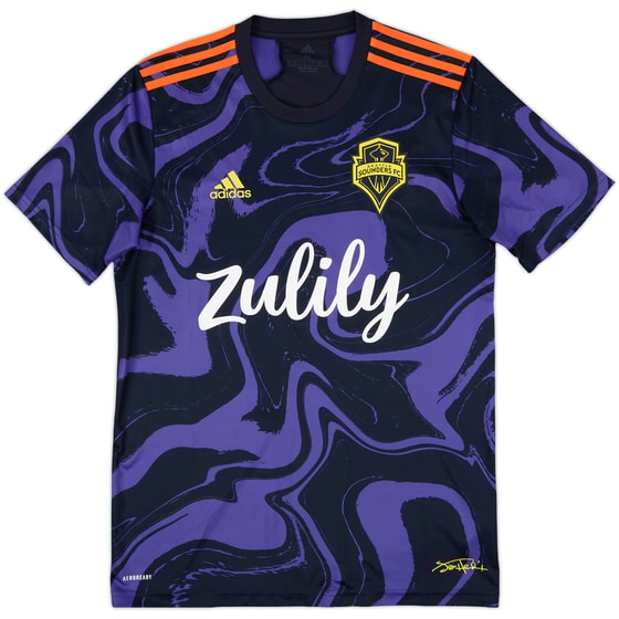 2021-23 Seattle Sounders Away Shirt - 9/10 - (M)