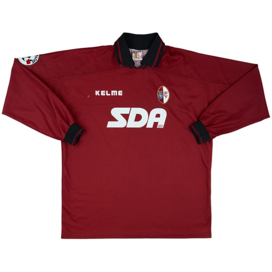 1997-98 Torino Match Issue Home L/S Shirt #20