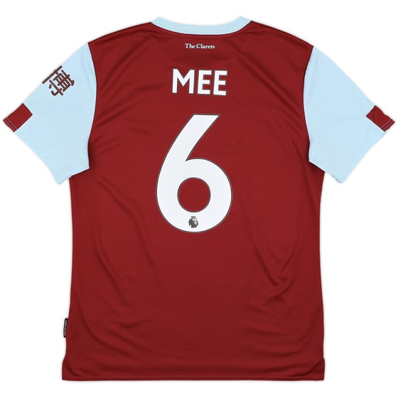 2019-20 Burnley Home Shirt Mee #6 - 8/10 - (M)