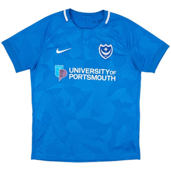 2018-19 Portsmouth Home Shirt - 7/10 - (L)