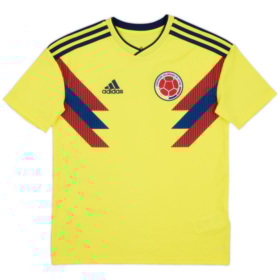 2018-19 Colombia Home Shirt - 8/10 - (L.Boys)