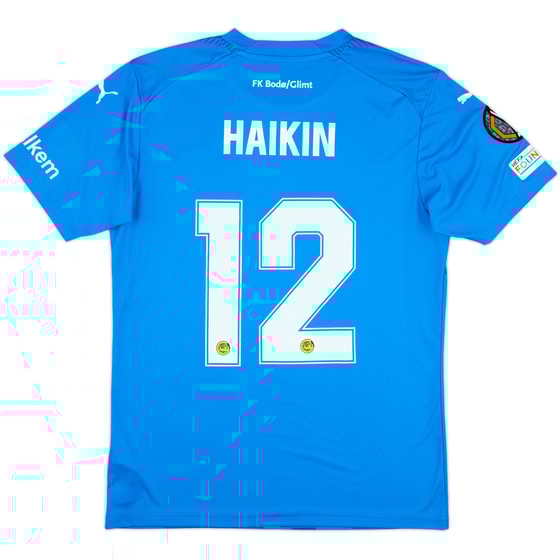2024-25 Bodo/Glimt Match Issue Europa League GK Shirt Haikin #12