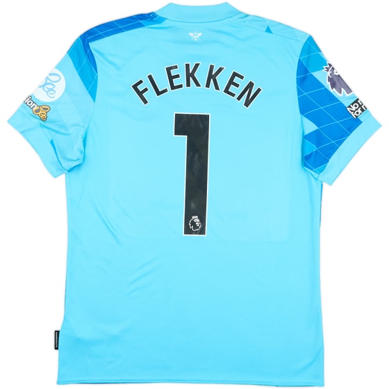 2024-25 Brentford Match Issue GK Shirt Flekken #1