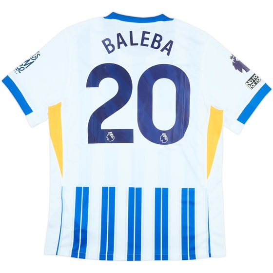2024-25 Brighton Match Issue Home Shirt Baleba #20