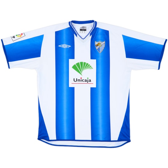 2003-04 Malaga Home Shirt - 9/10 - (L)