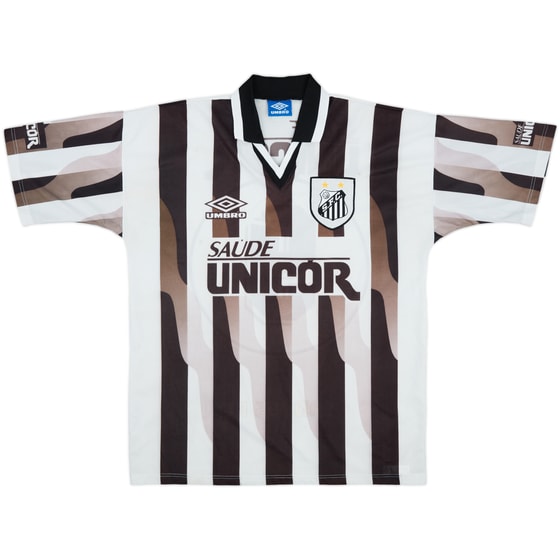 1997 Santos Away Shirt #9 - 7/10 - (XL)