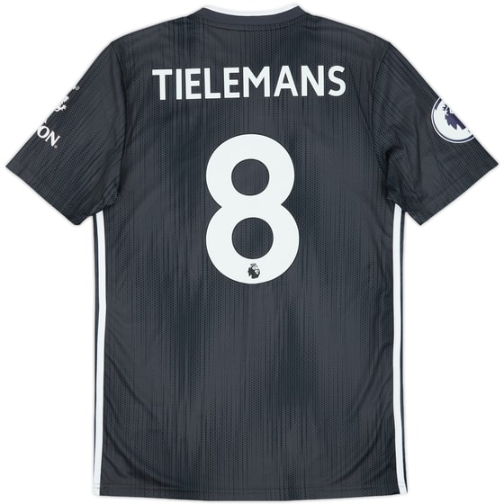 2019-20 Leicester Away Shirt Tielemans #8 (S)