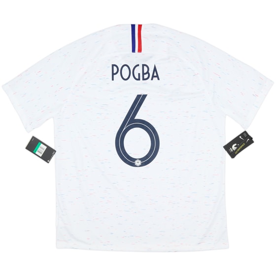 2018 France Away Shirt Pogba #6 (XL)