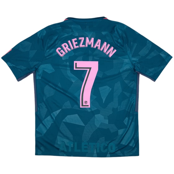 2017-18 Atletico Madrid Third Shirt Griezmann #7 (L)