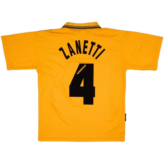 1996-97 Inter Milan Third Shirt Zanetti #4 - 8/10 - (S)