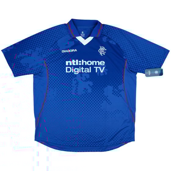 2002-03 Rangers Home Shirt (XXL)