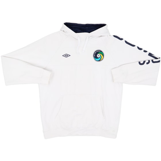 2011-12 New York Cosmos Umbro Hooded Top - 7/10 - (XL)