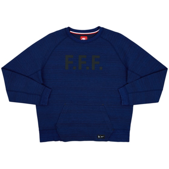 2016-17 France Nike Sweat Top - 9/10 - (XL)