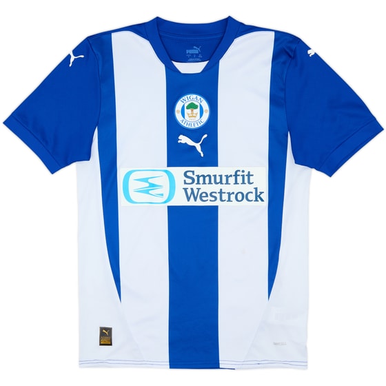 2024-25 Wigan Athletic Home Shirt - 8/10 - (S)