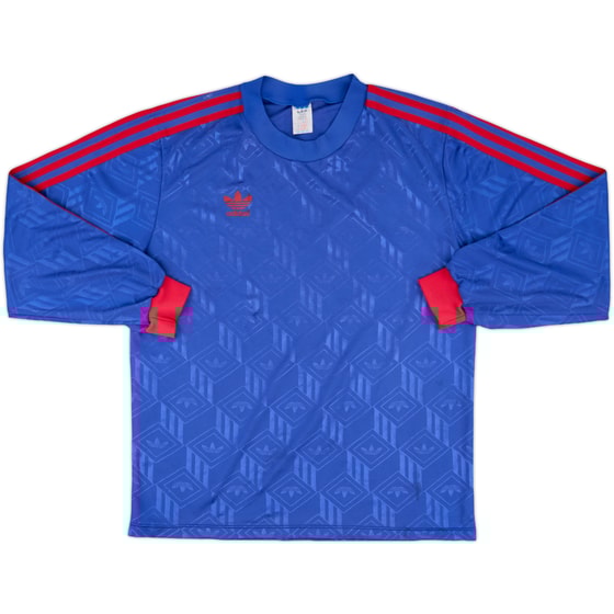 1980s adidas Template L/S Shirt - 7/10 - (L)