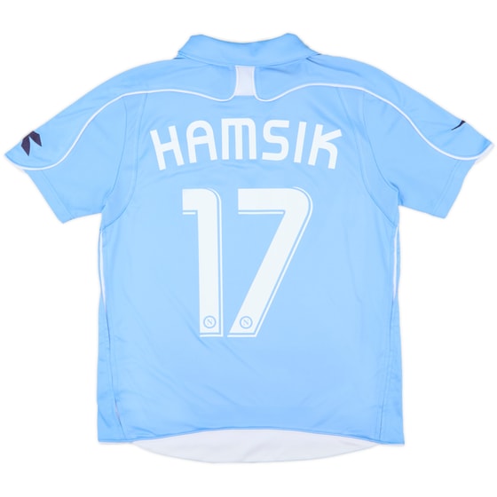 2008-09 Napoli Home Shirt Hamsik #17 - 6/10 - (M)