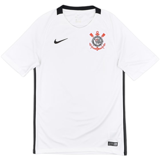 2016 Corinthians Home Shirt - 7/10 - (S)