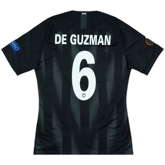 2018-19 Eintracht Frankfurt Match Issue Europa League Home Shirt De Guzman #6
